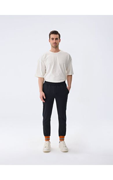 ISAORA RIB PANTOLON BLACK ONYX