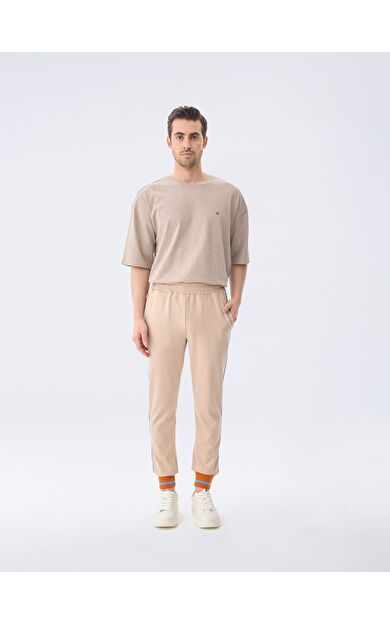 ISAORA RIB PANTOLON BEIGE