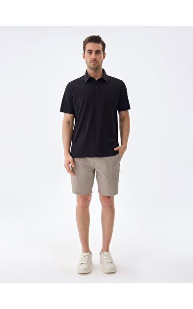 ISAORA PIMA COMFORT POLO TİŞÖRT BLACK ONYX