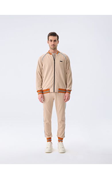 ISAORA RIB BOMBER CEKET BEIGE