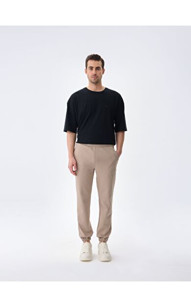 ISAORA GIZA COTTON JOGGER PANTOLON ECRU