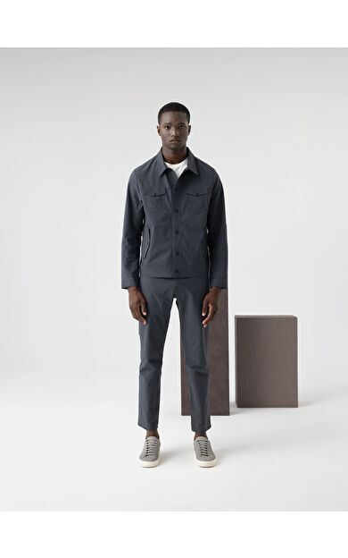 ISAORA NEO TECHNO DENIM CEKET NAVY