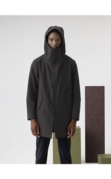 ISAORA NEO TRENCH PARKA DARK GREY