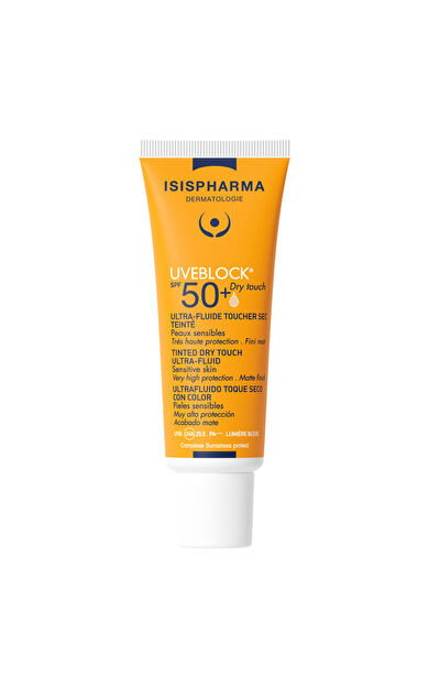 Isis Pharma Uveblock SPF 50+ Dry Touch Ultra Fluid 40 ml - Light