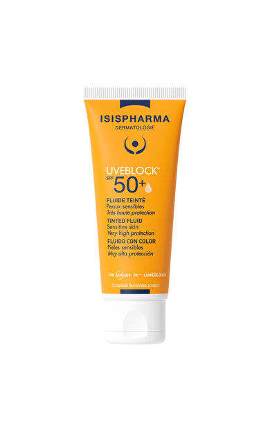 Isıs Pharma Uveblock Spf 50+ Light Tinted Fluid 40 ml