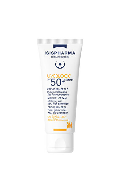 Isis Pharma Uveblock SPF 50+ Mineral Cream 40 ml