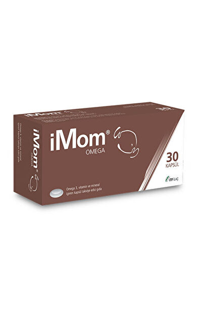 iMom Omega 3 Takviye Edici Gıda 30 Kapsül