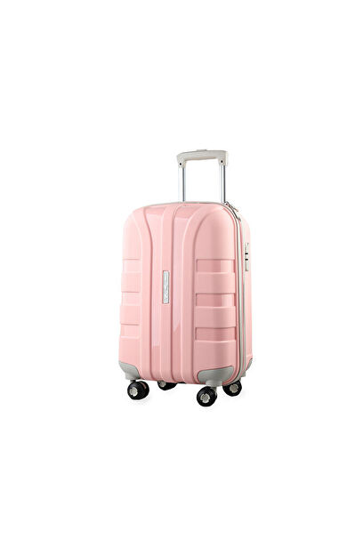 Ivs Pudra Bej Valiz Buyuk Boy Büyük Boy Seyahat Çantası PP1010-606-L Pembe