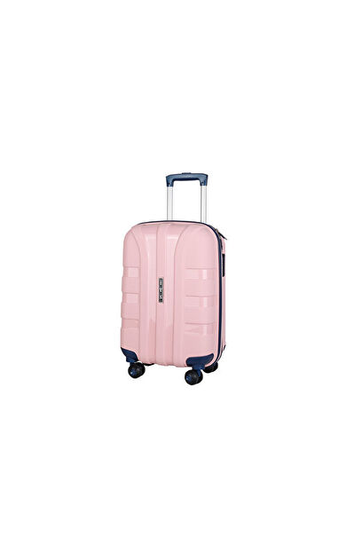 Ivs Pembe Laci Valiz Kabin Boy Kabin Boy Seyahat Çantası PP1010-657-S Pembe