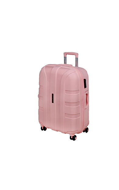 Ivs Pudra Pembe Valiz Büyük Boy Büyük Boy Seyahat Çantası PP1010-690-L Pembe
