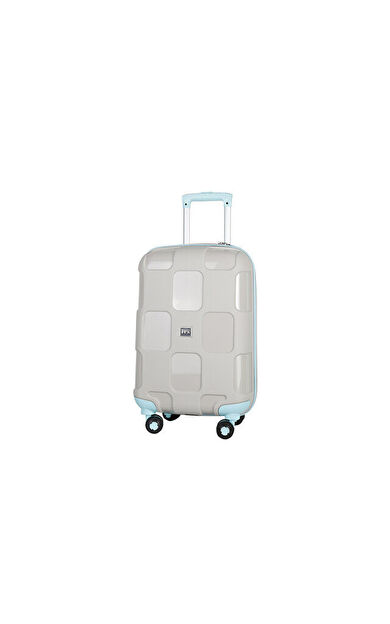 Ivs Bej Turkuaz Kabin Boy Kabin Boy Seyahat Çantası PP4040-130-S Krem