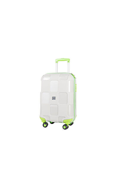 Ivs Bej Yeşil Kare Kabin Boy Kabin Boy Seyahat Çantası PP4040-175-S Bej