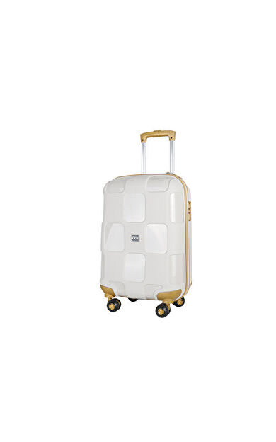 Ivs Bej Kahve Kare Orta Boy Orta Boy Seyahat Çantası PP4040-180-M Krem