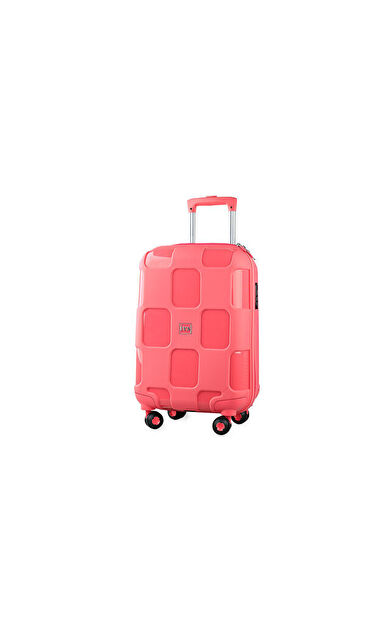 Ivs Fusya Kare Kabin Boy Kabin Boy Seyahat Çantası PP4040-610-S Pembe