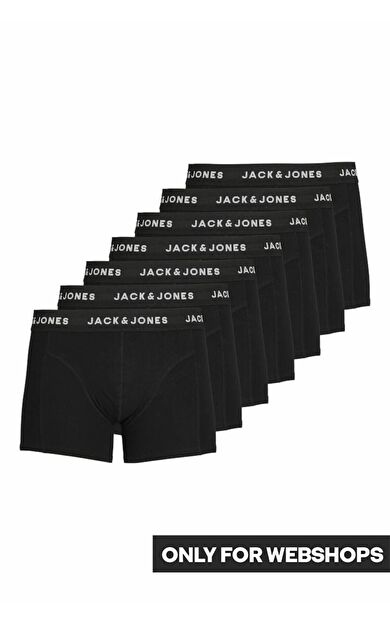 Jack Jones 7 Li Paket Büyük Beden Erkek Boxer 12273977