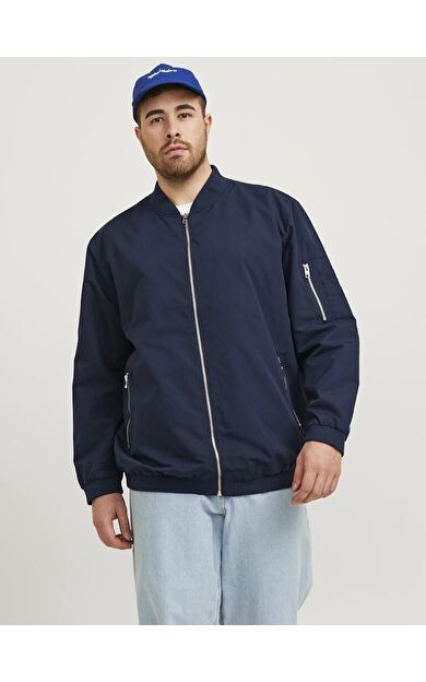 Jack Jones Büyük Beden Erkek Bomber Ceket 12173990