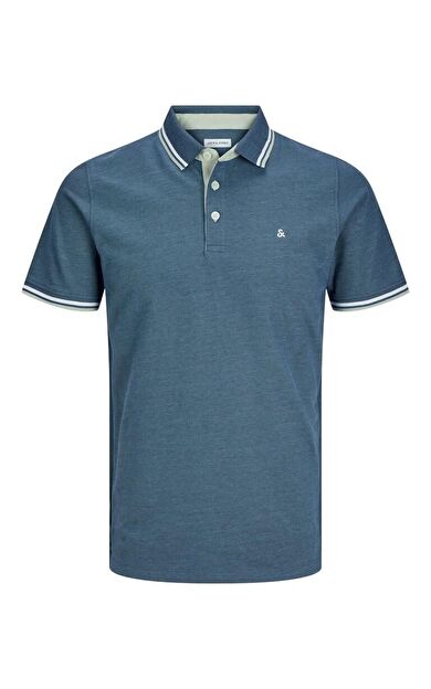 Jack Jones Paulos Polo Erkek Tişört 12143859 12143859-Oceanview