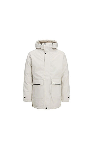 Jack Jones Jjetiko Parka Sn Erkek Günlük Mont 12211896-MOONBEAM Bej