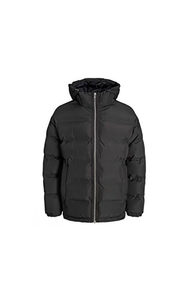 Jack Jones Jorgene Puffer Jacket Blk Erkek Günlük Mont 12215443-BLACK Siyah