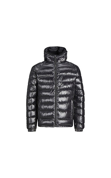 Jack Jones Jcotrace Light Erkek Günlük Mont 12241627-BLACK Siyah