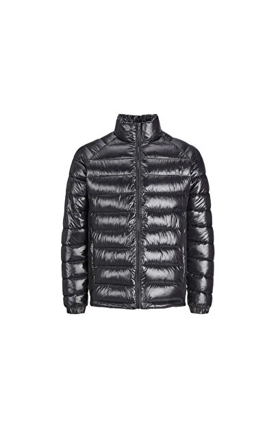 Jack Jones Jcotrace Light Erkek Günlük Mont 12241629-BLACK Siyah