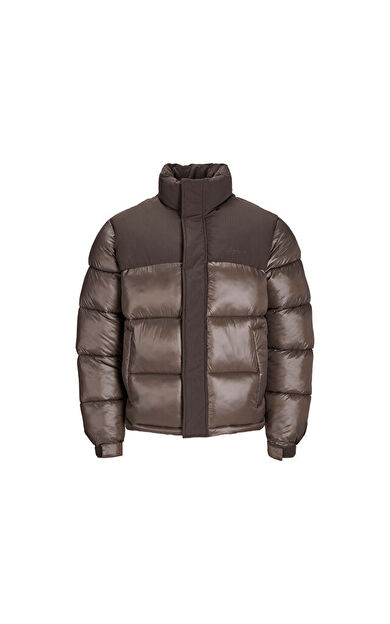 Jack Jones 12261846 Chocolate Brown Erkek Günlük Mont 12261846-CHOCOLATE-BROWN Kahverengi