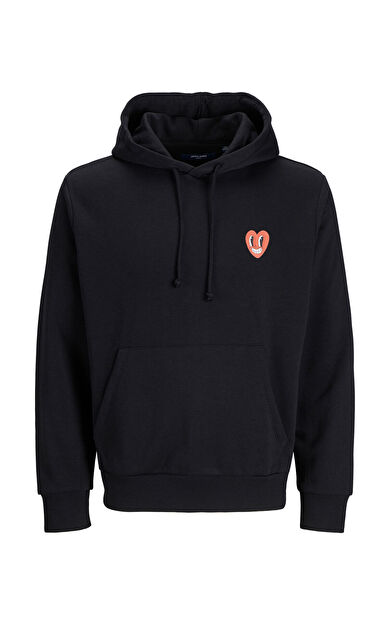 Jack &amp; Jones 12275331 Erkek Sweatshirt Siyah