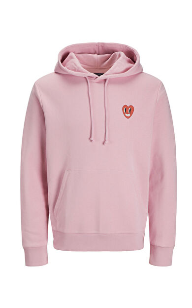 Jack &amp; Jones 12275331 Erkek Sweatshirt Pembe
