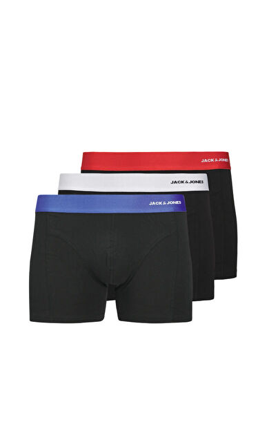 Jack &amp; Jones JACNYJAH BAMBOO 3 lü Erkek  Siyah Boxer