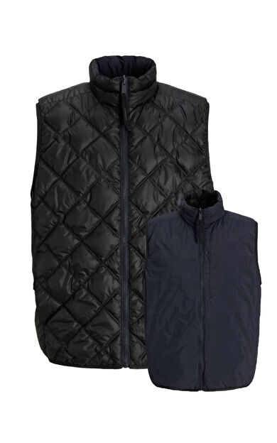 Jack &amp; Jones JPRCCJAKE KAPİTONE Erkek  Siyah Yelek