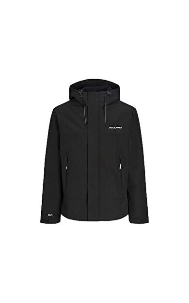 Jack Jones JCOCLUB DULL WINDBREAKER Erkek Outdoor Rüzgarlık 12299822-BLACK Siyah