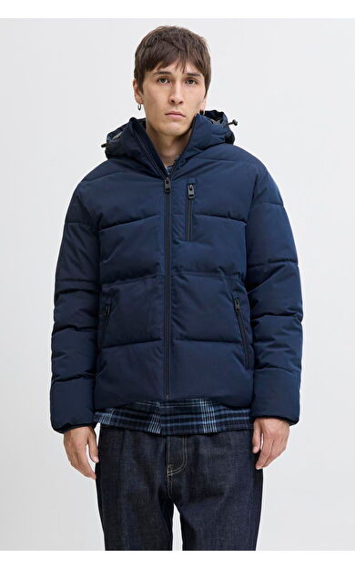 Erkek Kapüsonlu Puffer Mont - Owen Sky captain