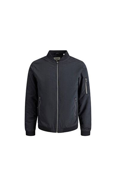 Jack & Jones Erkek Suya Dayanıklı Bomber Ceket 12165203
         Siyah