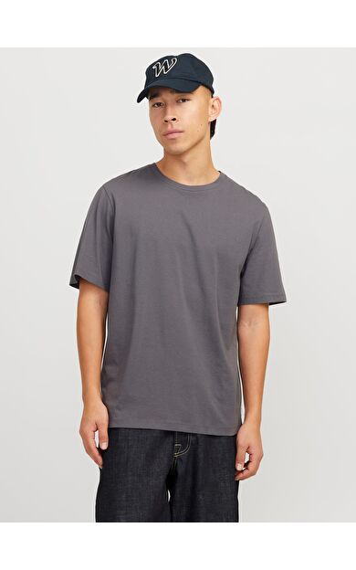 Jack & Jones JJEORGANIC Basic Erkek T-Shirt 12156101          Castlerock