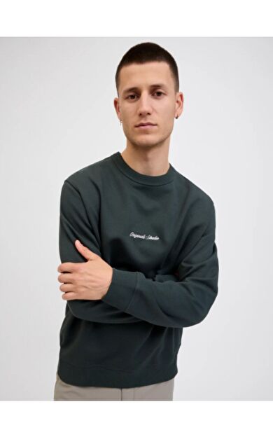 Jack & JonesJornorrebro Emb Erkek Sweatshirt 12282893          Forest river