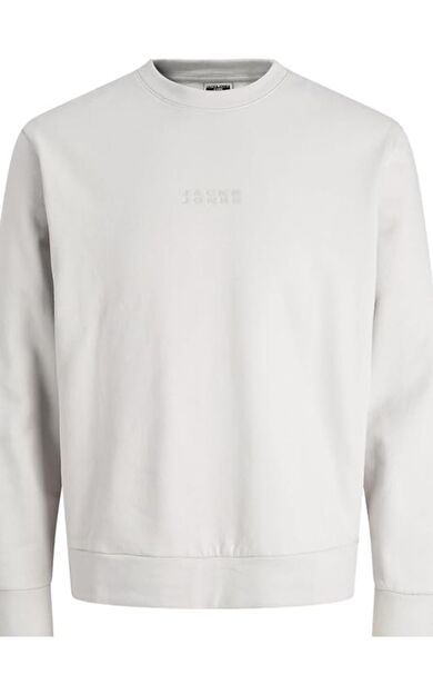 Jack & Jones Jcostance Erkek Sweatshirt 12282821          Beyaz