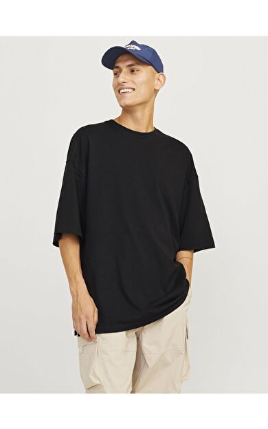 Jack & Jones Jjecharge Erkek T-Shirt 12259975          Black