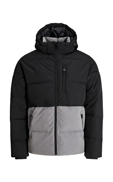 Jack & Jones Owen Puffer Erkek Su Geçirmez Mont 12278792          Castlerock 1