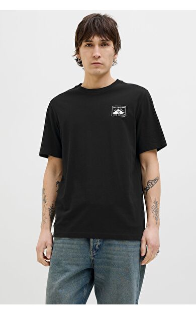 Jack & Jones Jjone Color Summer Erkek T-Shirt 12269422          Black