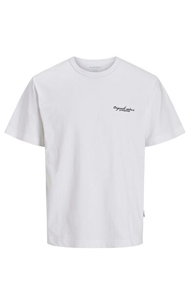 Jack & Jones Jorboston Erkek T-Shirt 12272968          Bright white