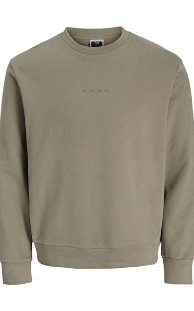 Jack & Jones Jcostance Erkek Sweatshirt 12282821          Bej