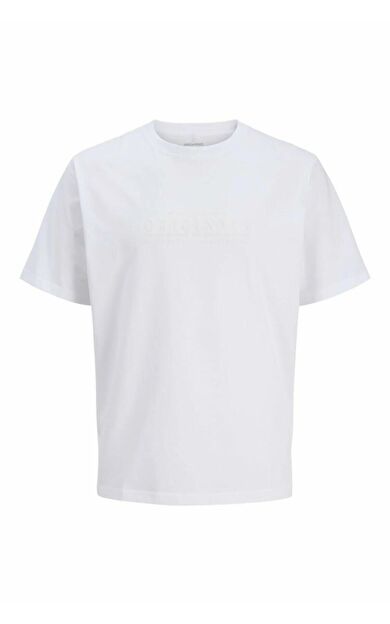 Jack & Jones Jorcatskills Minimal Erkek Tişört 12290315
         Beyaz