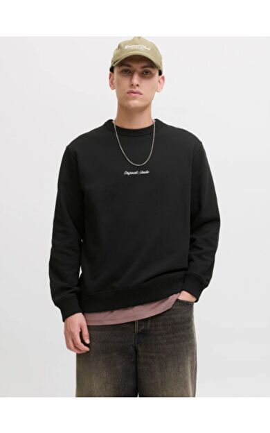 Jack & JonesJornorrebro Emb Erkek Sweatshirt 12282893          Black