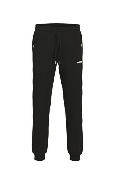 Erkek Siyah Jpstgordon Thatcher Sweat Pants Eşofman Altı 12279102 Siyah