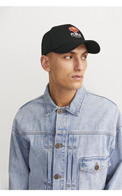 Jack &amp; Jones Jacblume Baseball Cap Erkek Şapka 12263314         Black red