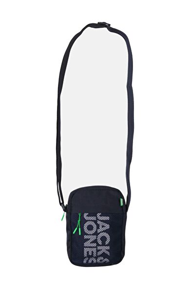 Jack & Jones Jacashford Mesh Crossbody Erkek Omuz Çantası 12233477          Navy blazer green