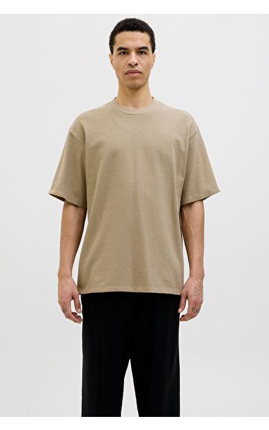 Jack & Jones Jjloui Osmos Tee Erkek Örme T-Shirt 12270710          Coriander
