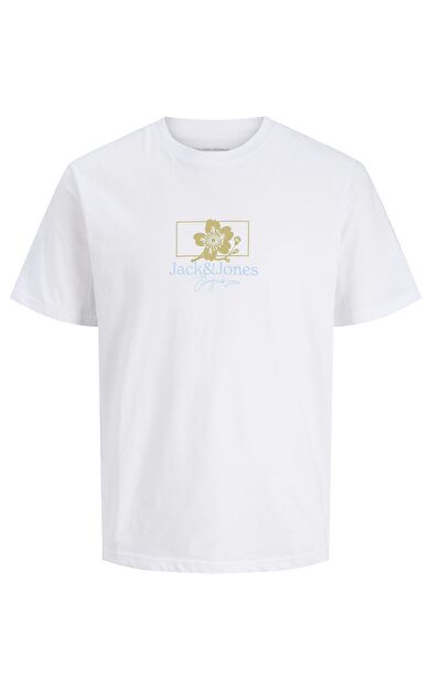 Jack & Jones Jorazur Erkek T-Shirt 12286056          Bright white