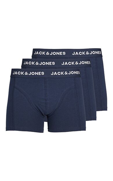 Jack & Jones Jacanthony Trunks Erkek 3'lü Boxer 12171946          Blue nights