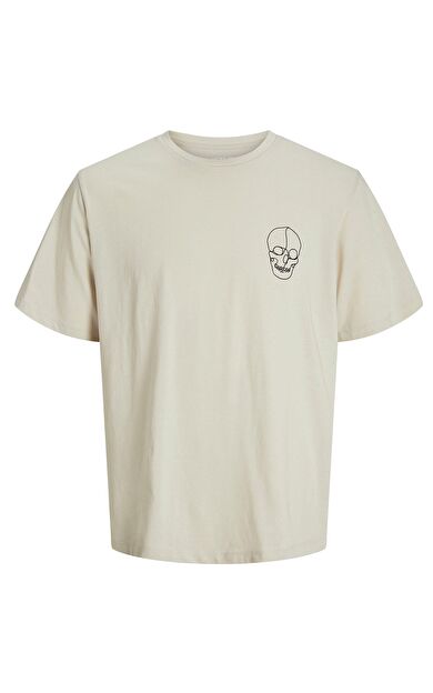 Jack & Jones Jjbrown Erkek T-Shirt 12271365          Moonbeam